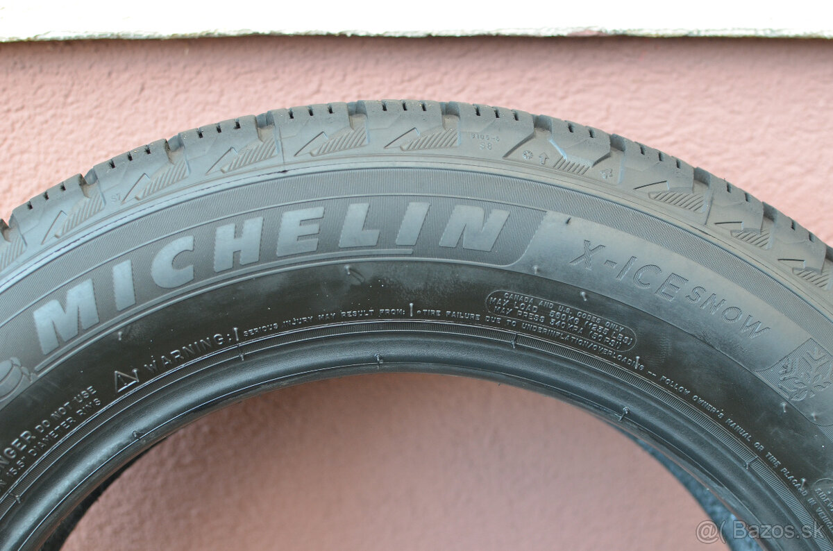 ZIMNÉ PNEUMATIKY MICHELIN X-ICE SNOW 185/60 R15 88H. - 2