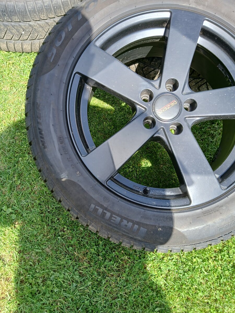 Disky Dezent 5x108 R17 s pneu 235/55 - 2