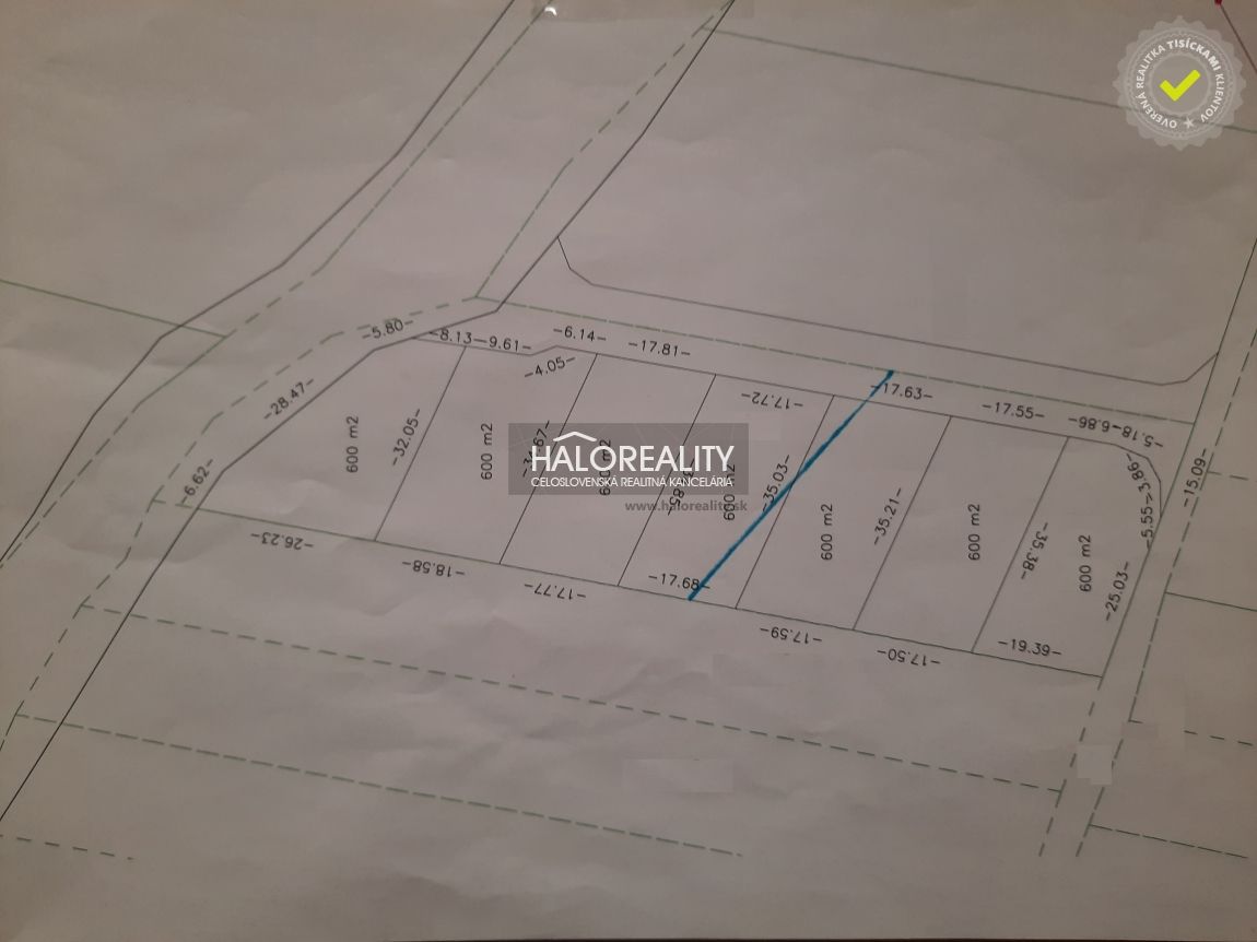 HALO reality - Predaj, pozemok pre rodinný dom 600 m2 Ľubo - 2