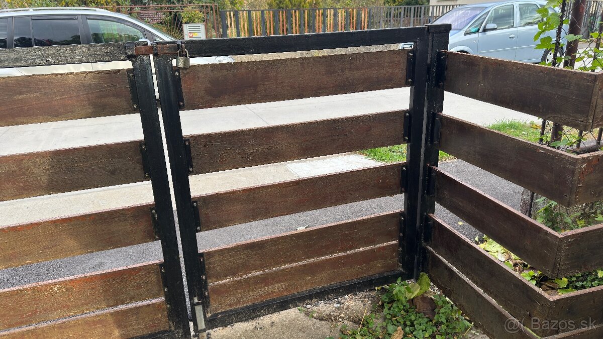 Dvojkrídlová brana - 2