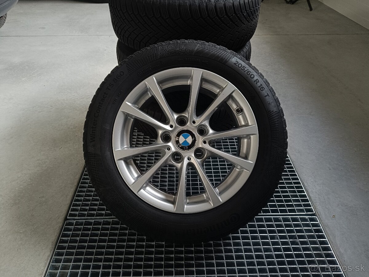 ✳️AL DISKY BMW 5 X 120 R 16 ZIMNÉ PNEU 205/60 R 16✳️ - 2