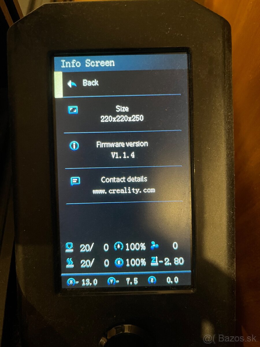 3D tlačiareň, Ender 3 v2 neo - 2