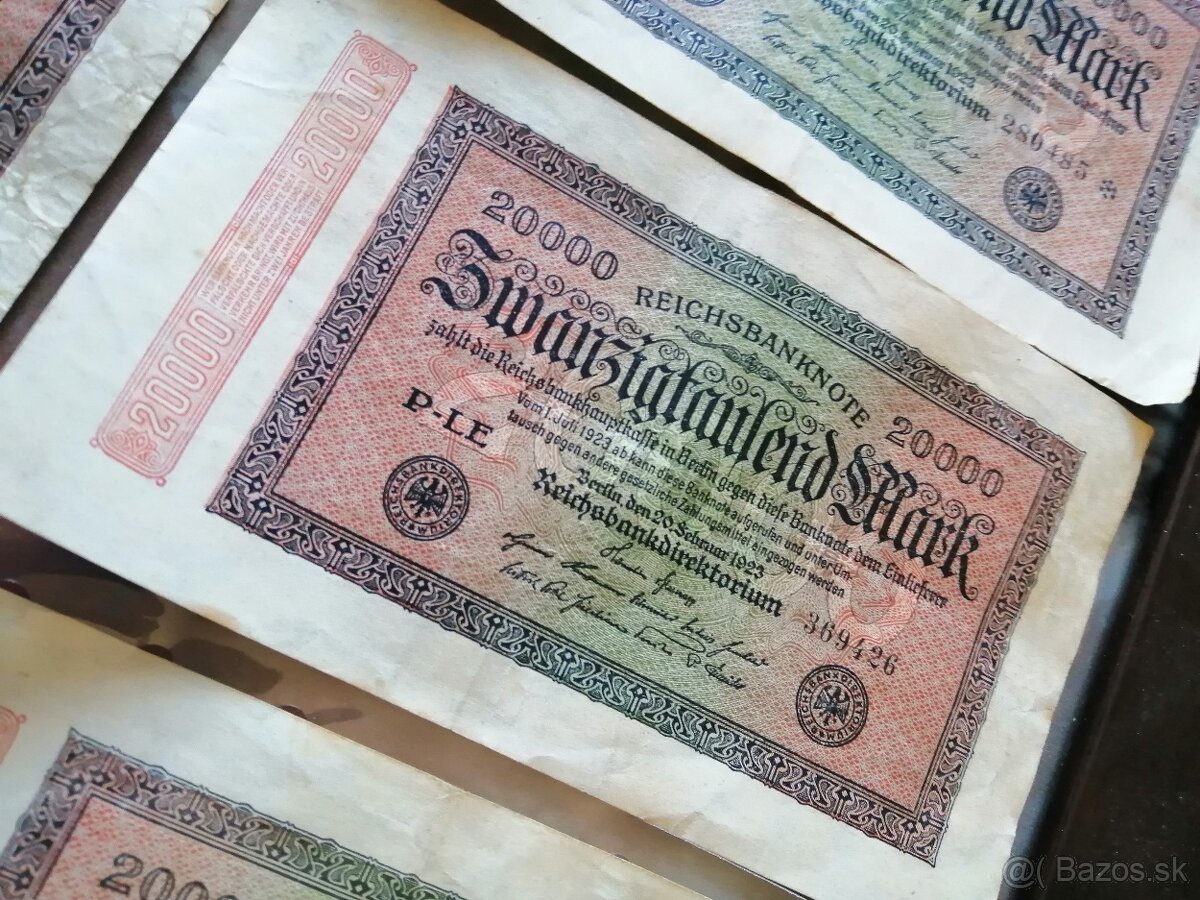 20 tisíc Ríšských Mark - 2