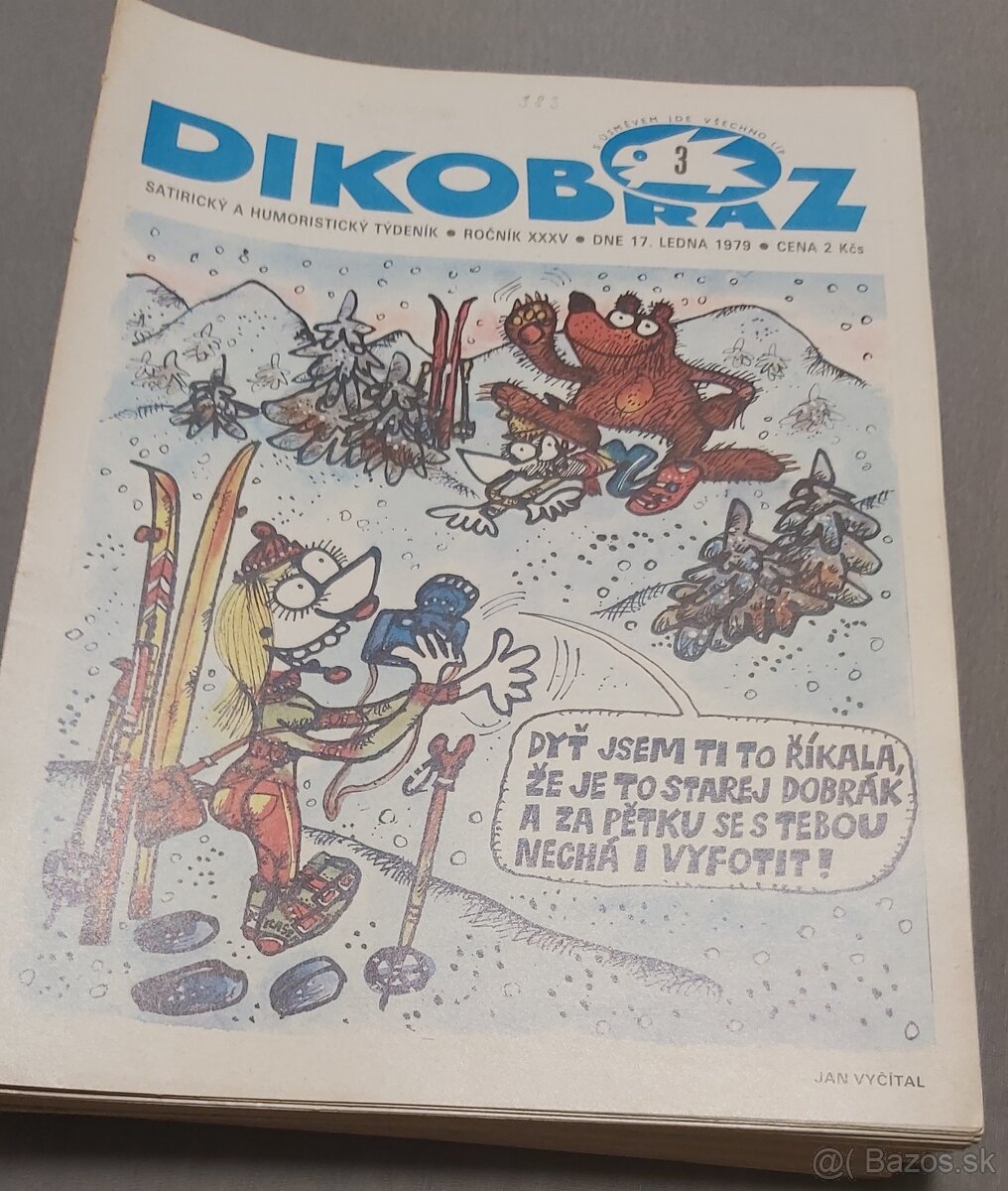 PREDÁM DIKOBRAZ KOMPLETNÝ ročník 1979 - 2