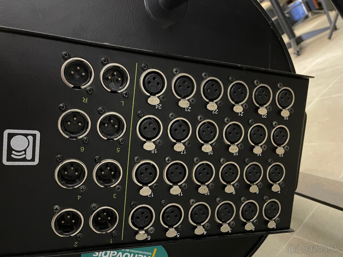 Bespeco multikábel BSA2408L25 - 2