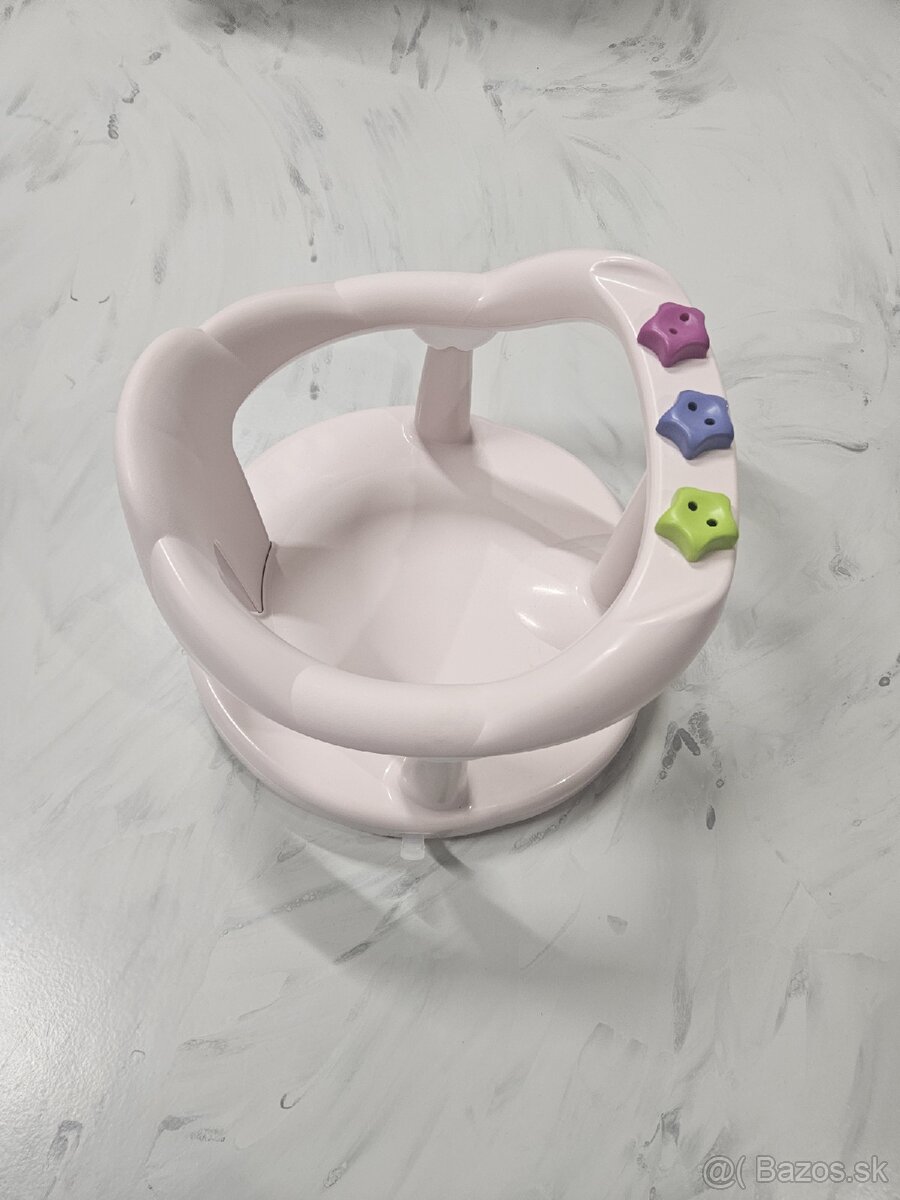 Detské sedadlo do vane ružové - 2