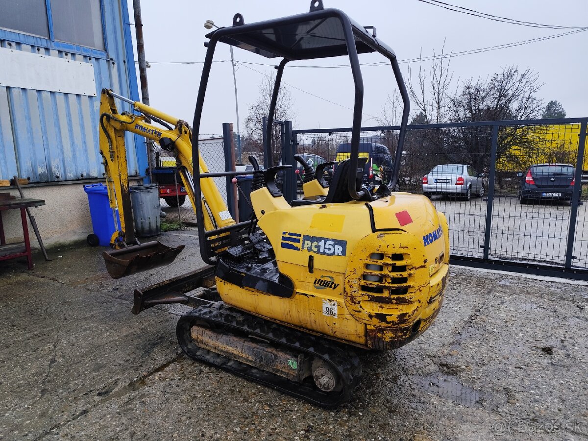 Mini bager Komatsu PC16 - 2
