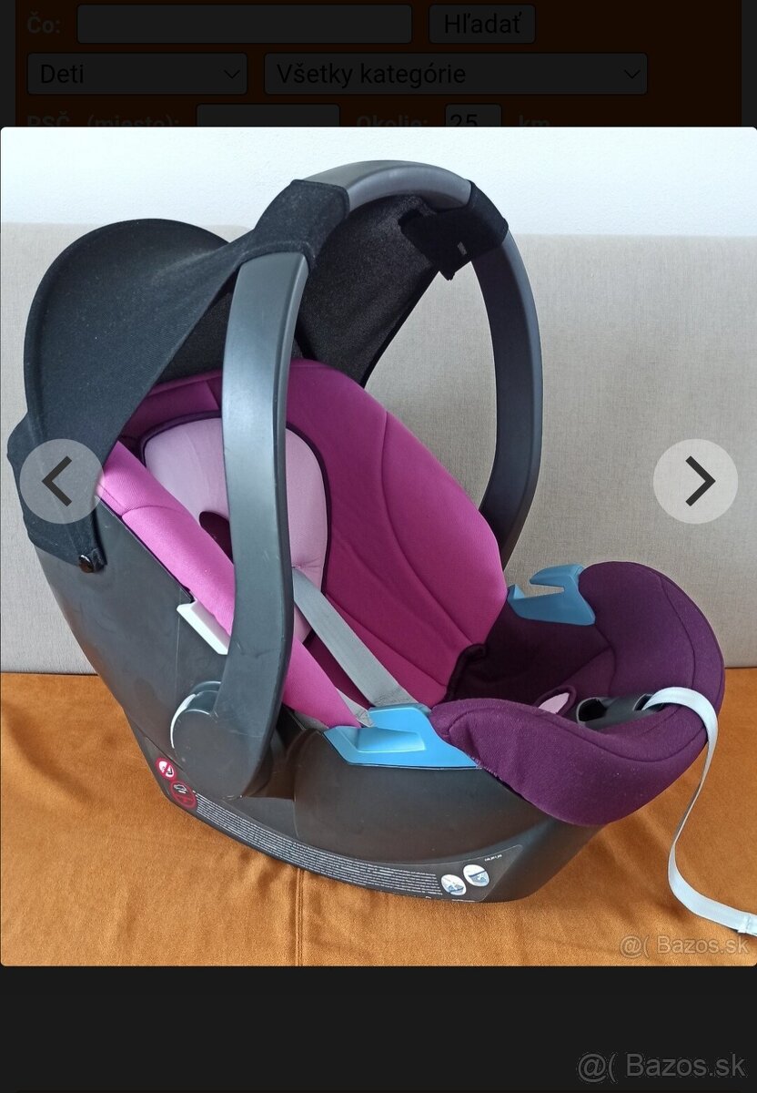 Autosedačka - vajíčko Cybex Aton - 2