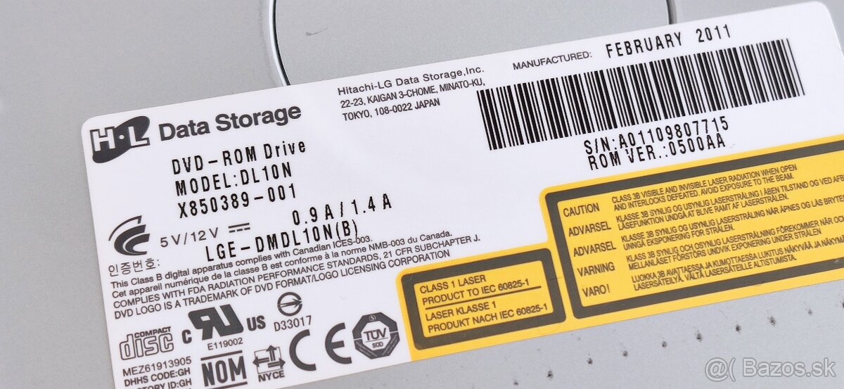 DVD Mechanika DL10N Xbox 360S Slim 360E Stingray - 2