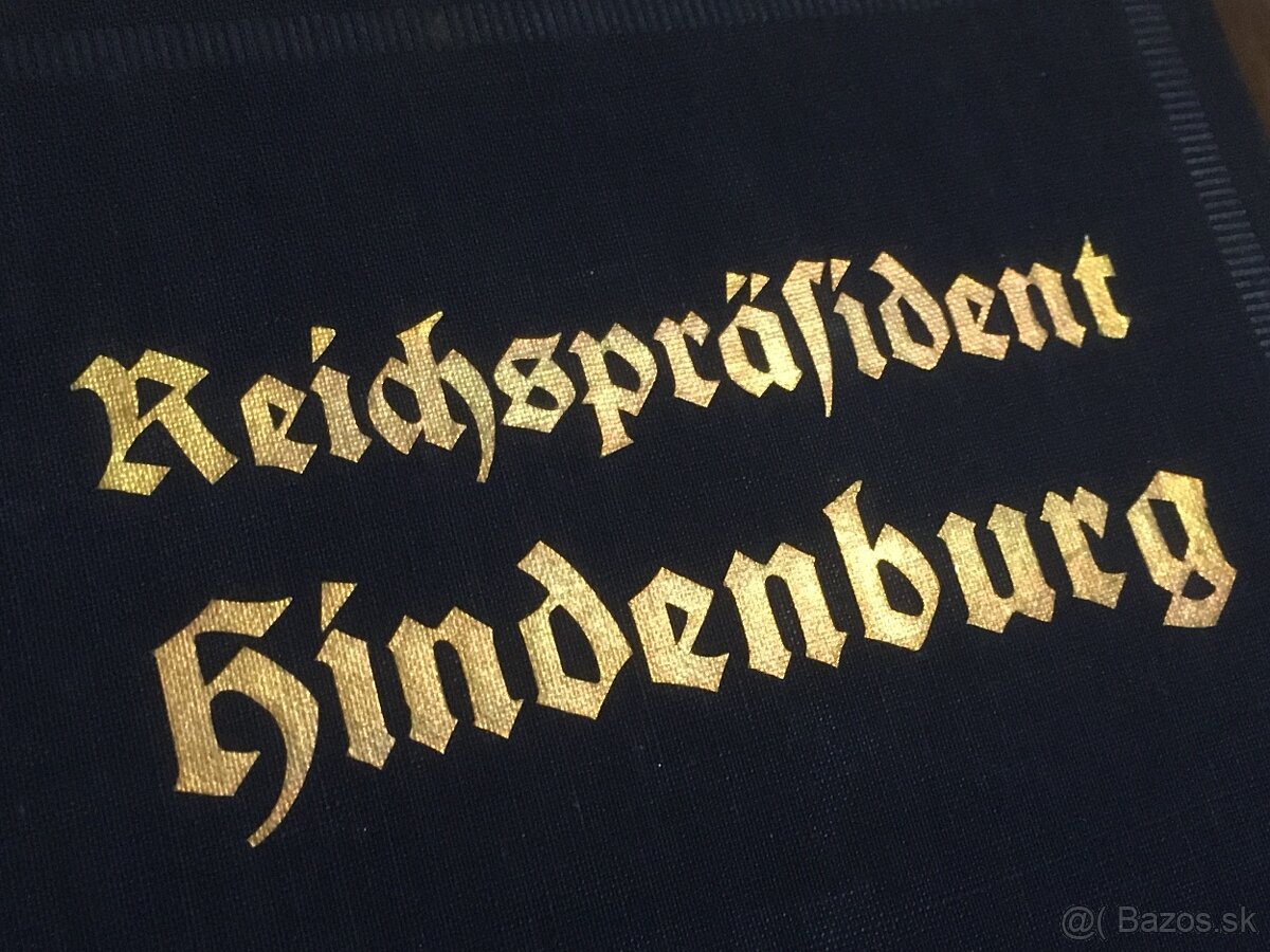 HINDENBURG -ríšsky prezident Nemecka - 2