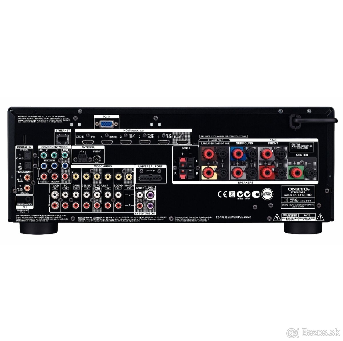AV reciever Onkyo TX-NR609 - 2