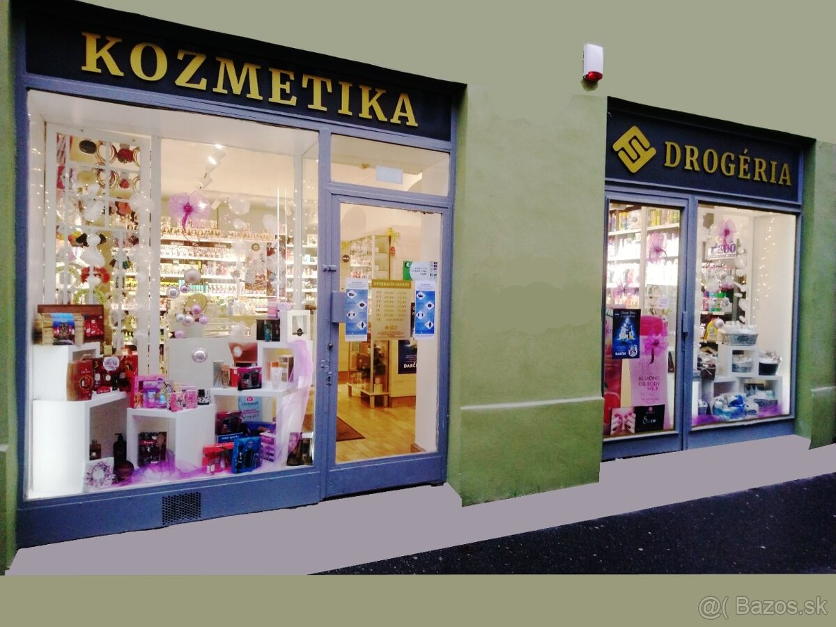 Odstúpenie zariadenej prevádzky - drogéria - 2