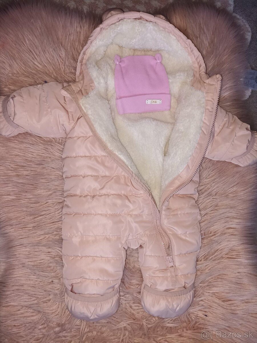 Extra teplý zimný overal H&M, v.56 - 2