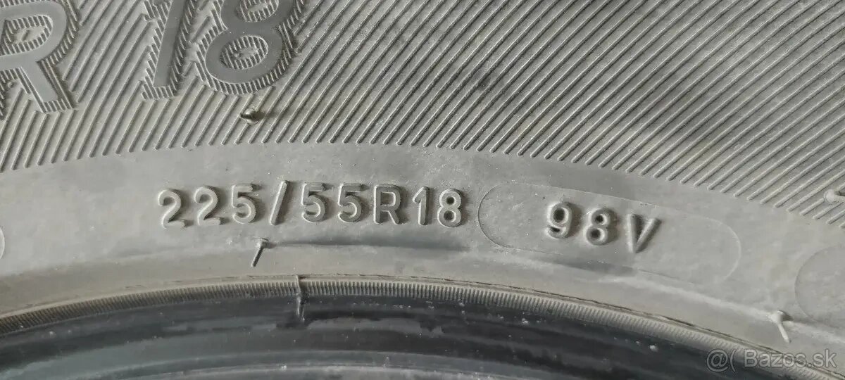 Celoročná pneumatika 2ks 225/55 R18 98V Michelin - 2