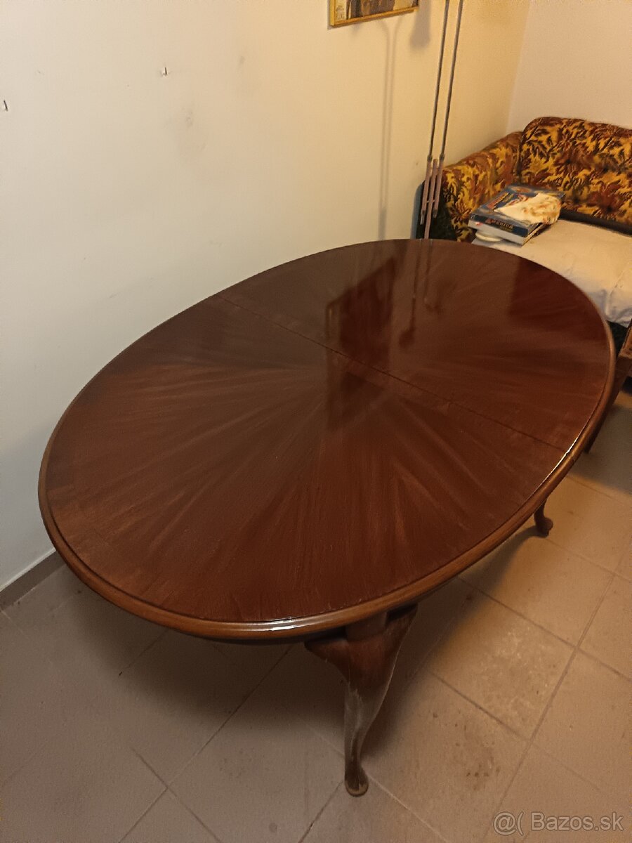 Stôl Queen Anne vintage - 2