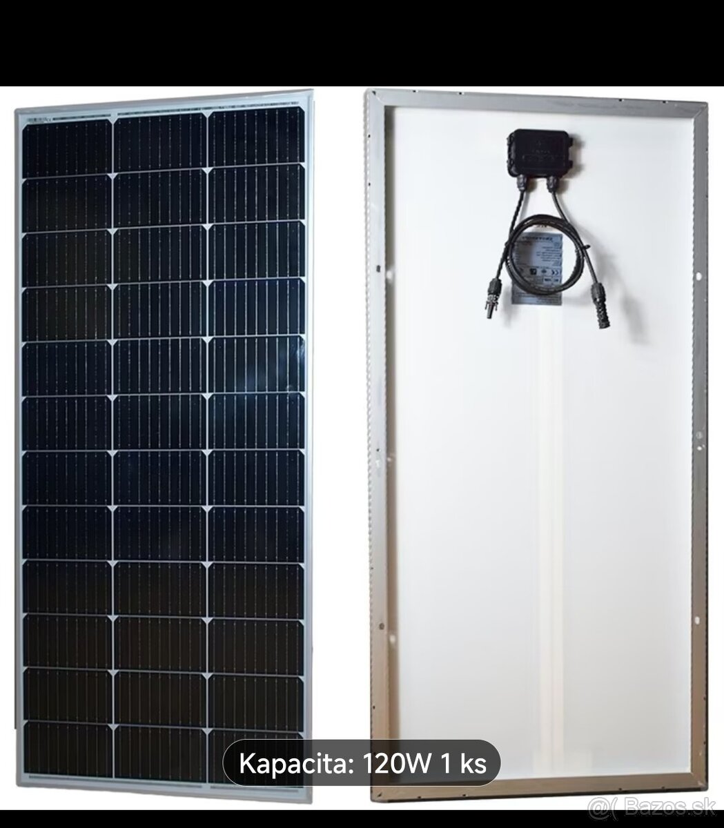 Slnečný kolektor 120W - 2