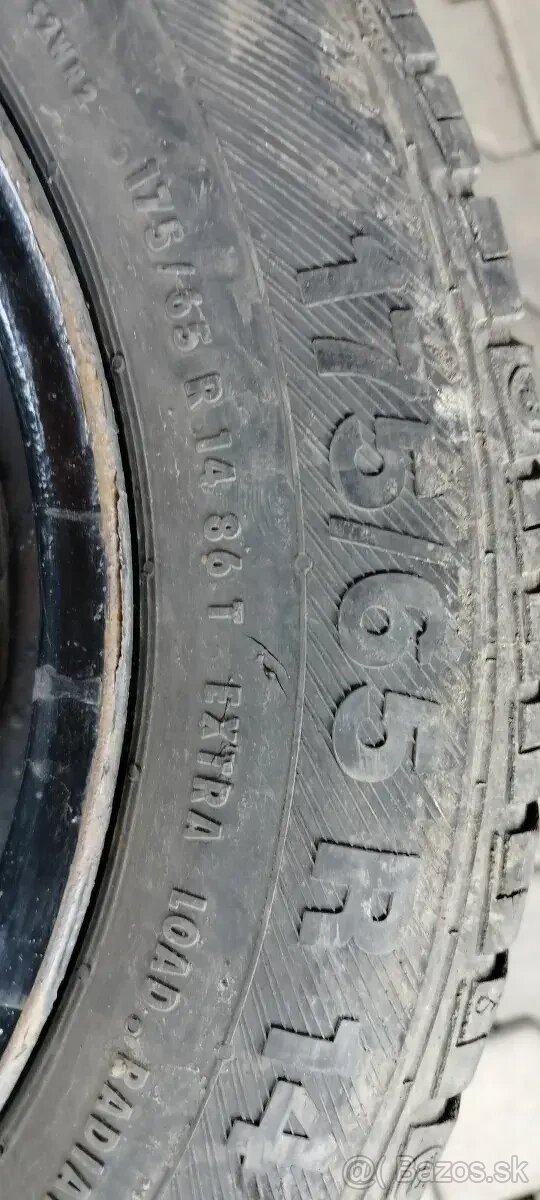 Koleso 4ks Peugeot/Citroen 175/65 R14 - 2