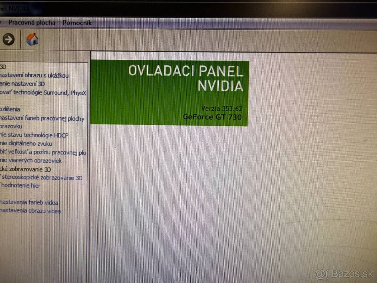 Stolový počítač AMD Phenom II X4 / 8GB / 500GB SSD / GT 730 - 2