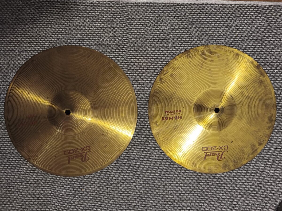Stojan hi-hat +činely - 2