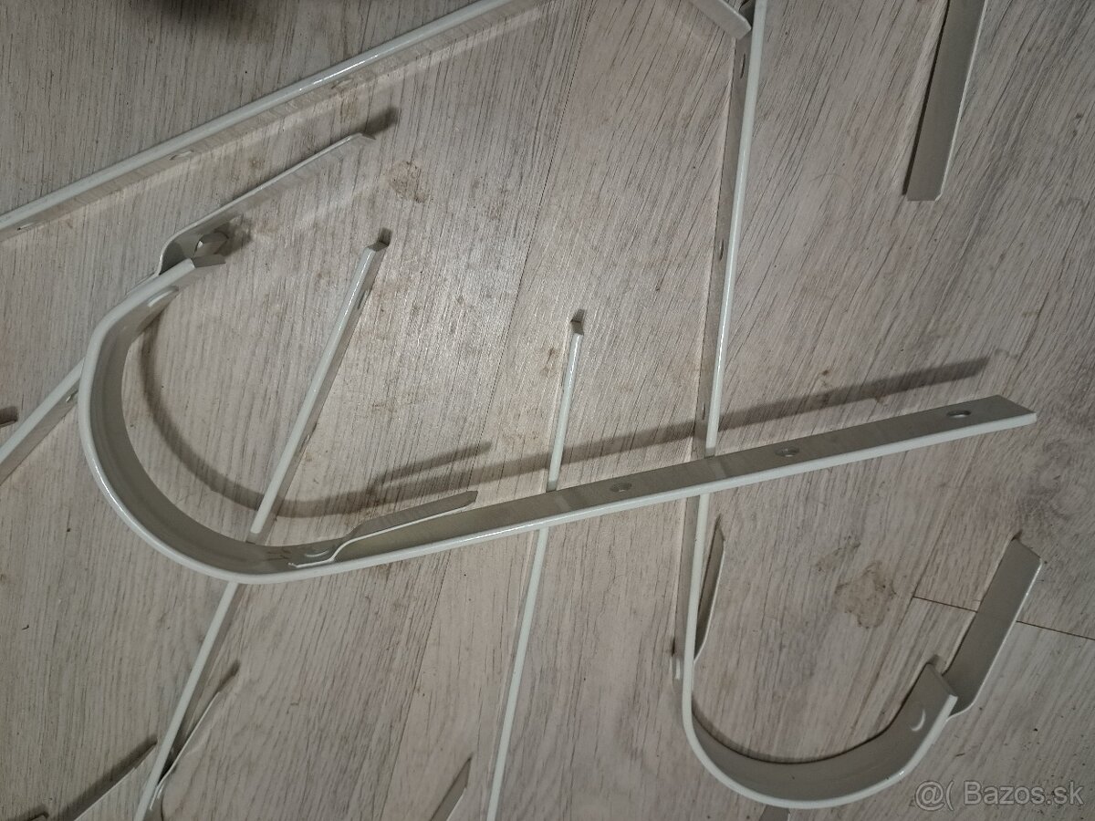 Žľabové háky a objímky - pre okapové systémy - 2