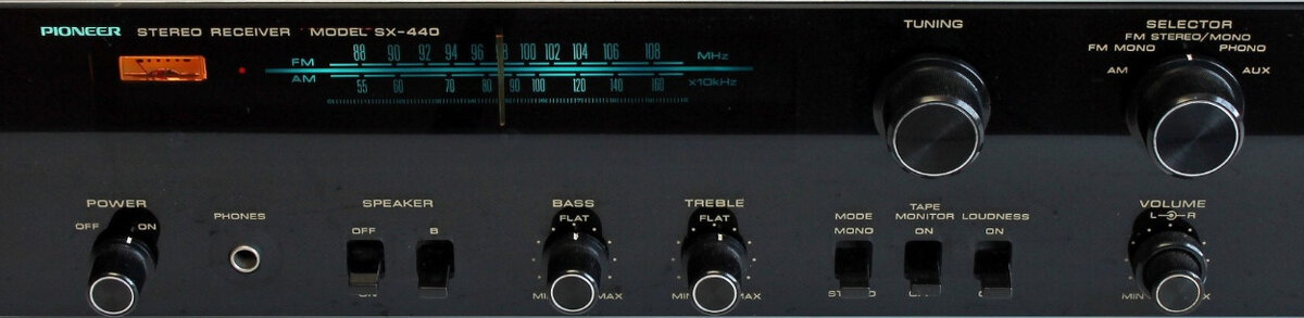 Receiver vintage Pioneer SX-440 - 2