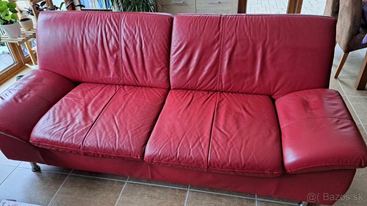 Kožená sedacia súprava - 2
