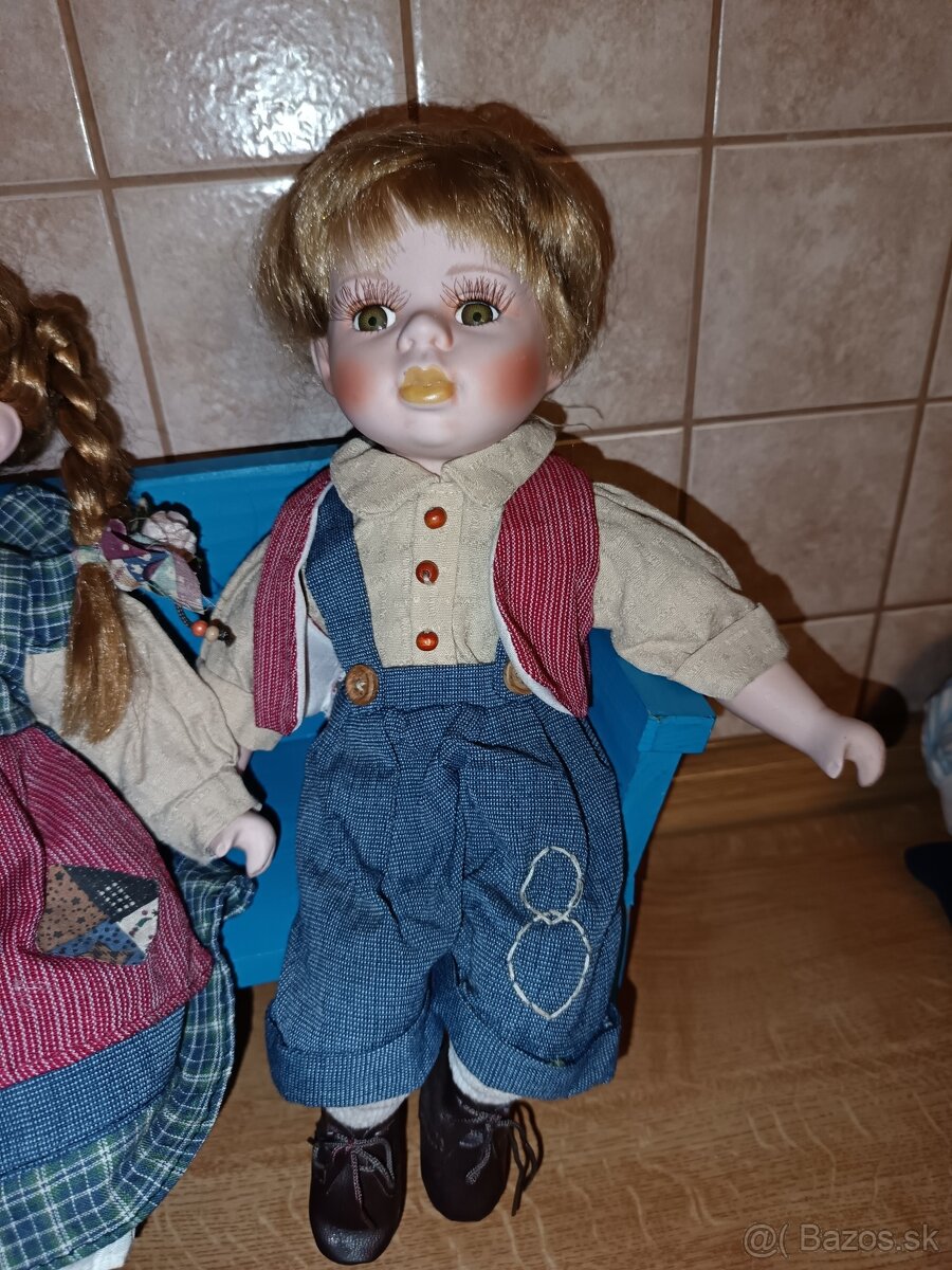 Porcelánové bábiky. - 2