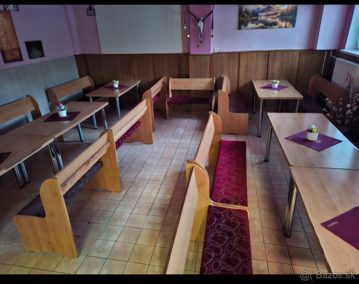 lavičky a stoly - 2