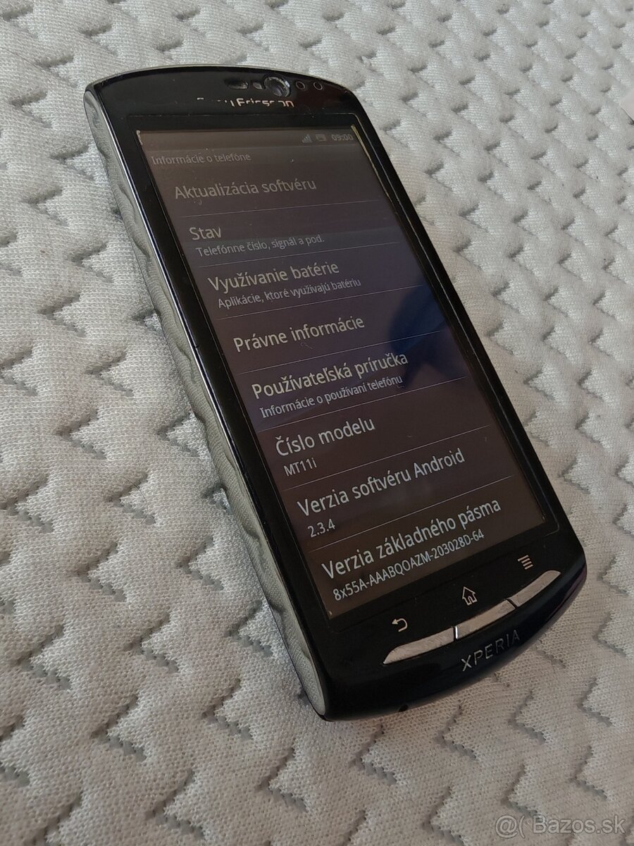 Sony ericsson MT11i Neo V - RETRO - 2