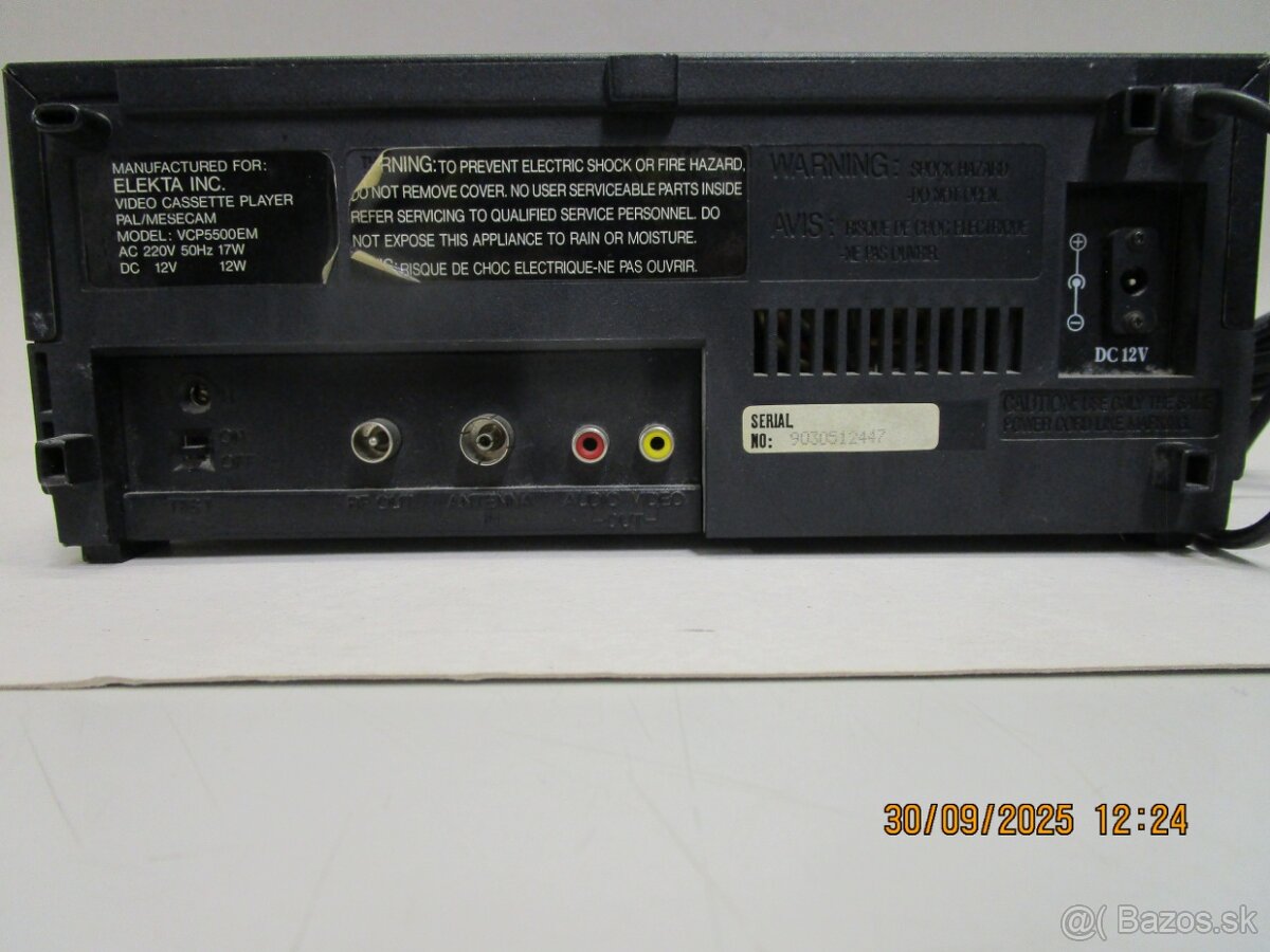 PREDAM VIDEOPREHRAVAC ELEKTA ZA 10€ - 2