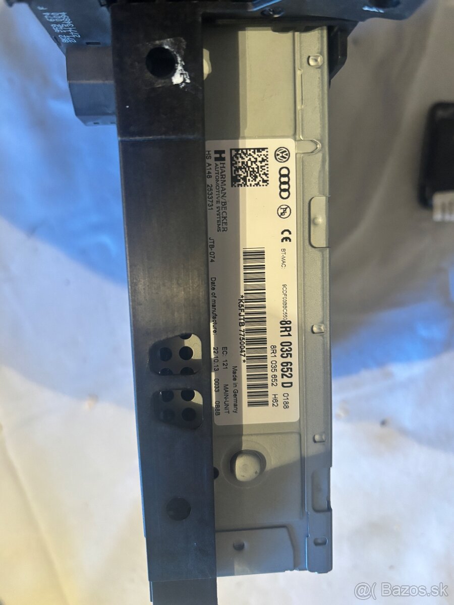 AUDI A4,A5,Q5 MMI 3G LOW NAVIGATION 8R1035652 - 2