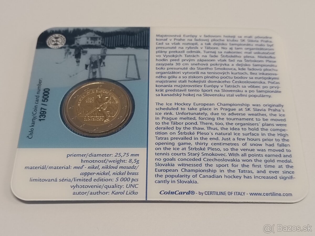 Coincard ME v hokeji - 2