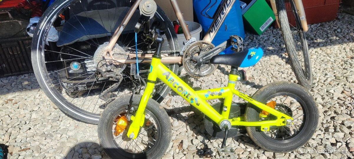 Detsky bicykel 12 ako nový ešte záruke - 2