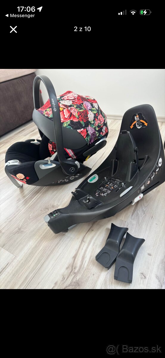 Cybex Priam Spring Blossom Dark set - 2