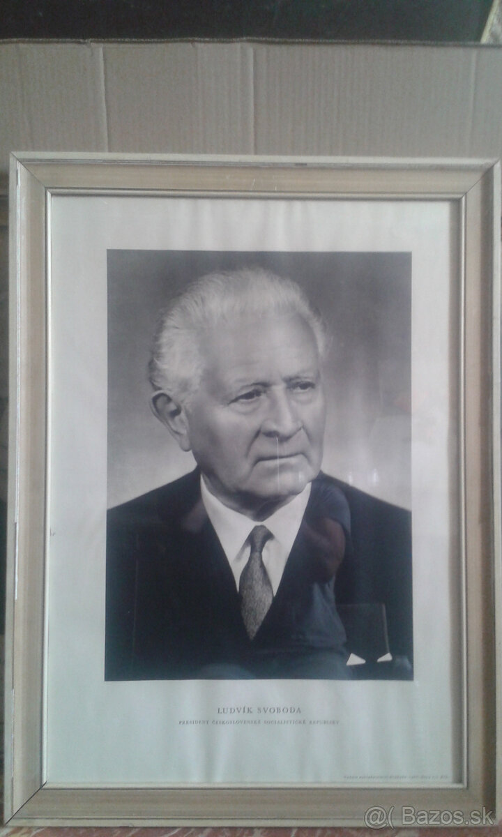obraz prezidenta gen.Svobodu - 2
