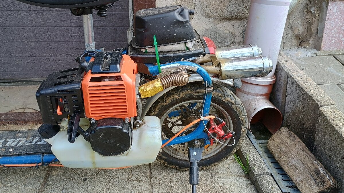Kolobežka s motorom - 2