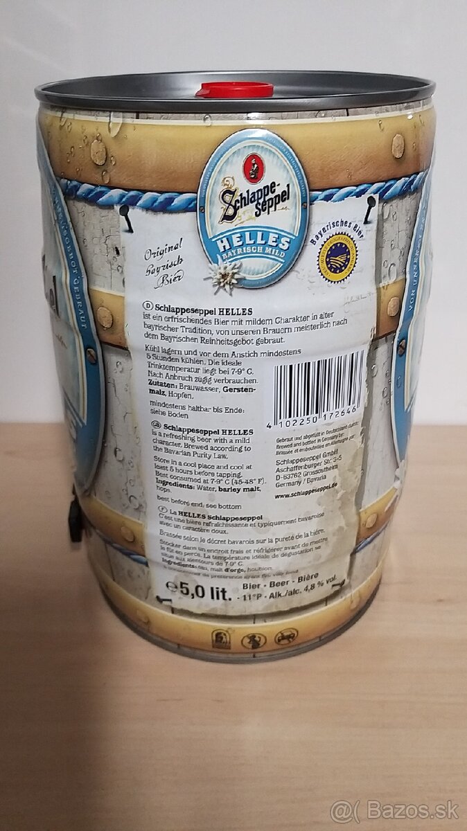 5L prázdny Nemecký súdok - 2
