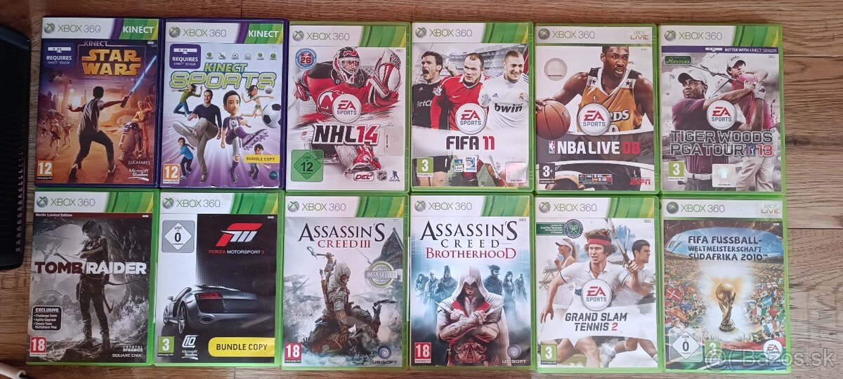 Xbox360 s hrami a kinectom - 2