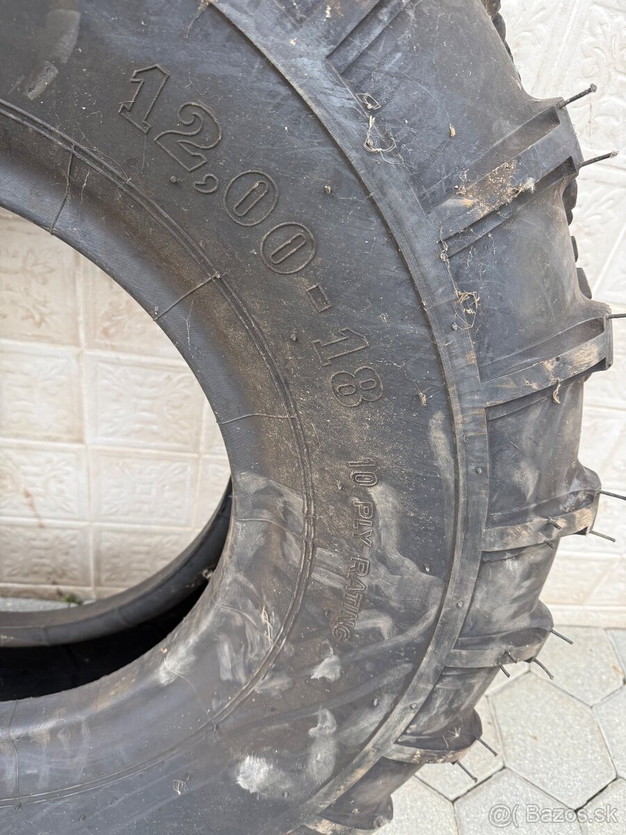 Nepoužité pneumatiky Barum 12.00-18 - 2