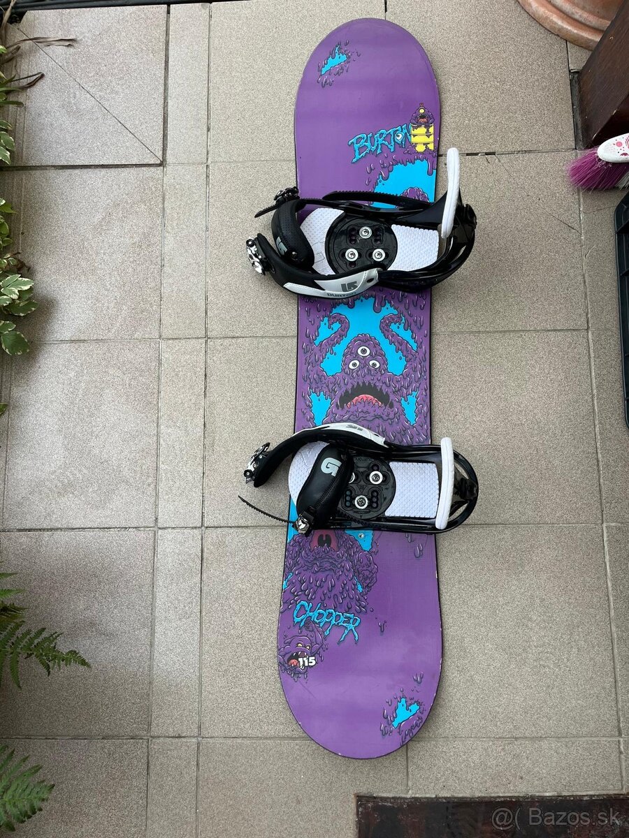 Snowboard Burton s viazaním Burton - 2