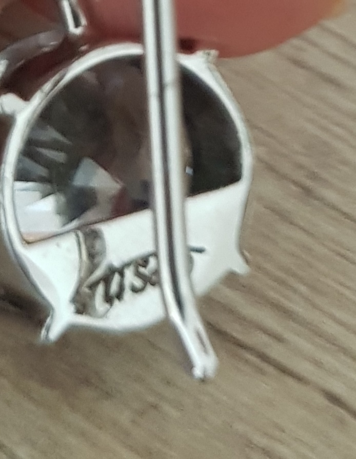 Ti Sento strieborne nausnice so zirkonmi - 2