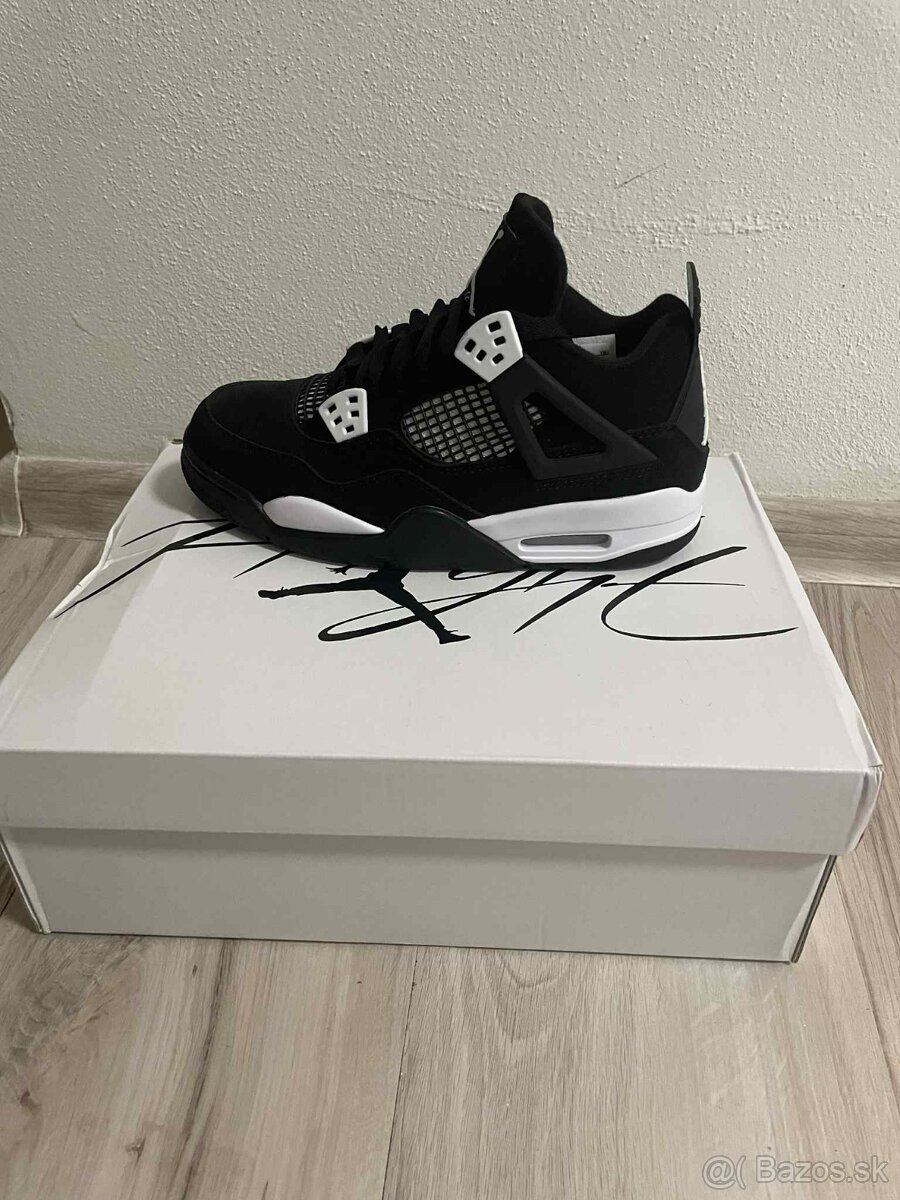 jordan 4 thunder white - 2