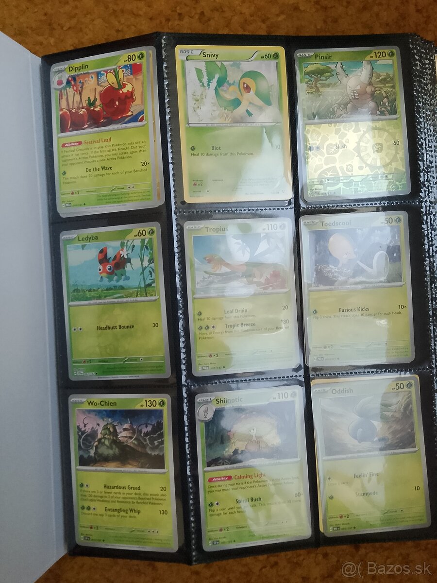 Pokémon karty s plným albumom/ 300ks - 2
