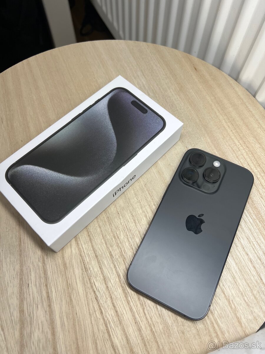 📱 iPhone 15 Pro 100% 128 GB – Black Titanium - 2