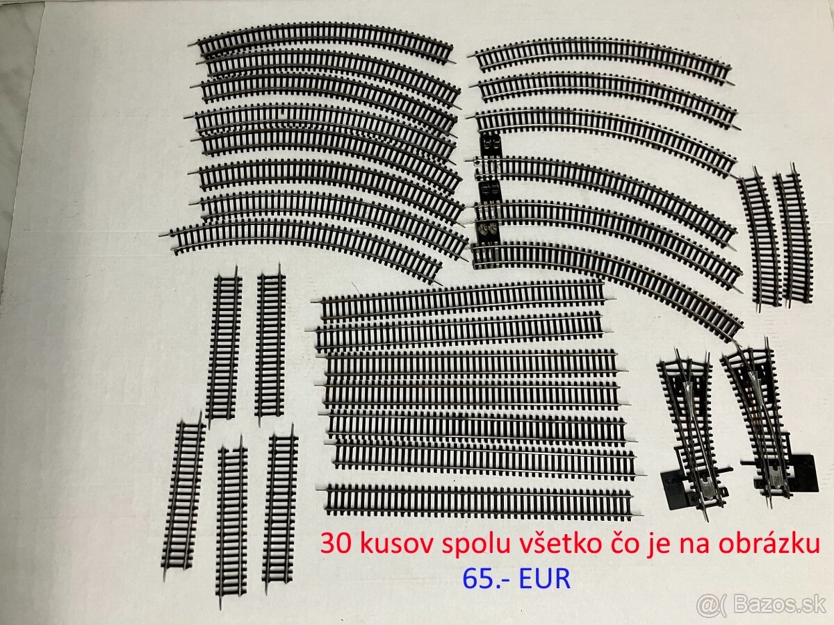 Modelová železnica koľajnice - 2