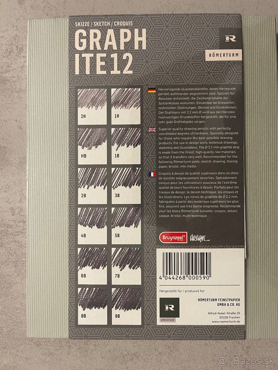 Grafitove ceruzky Bruynzeel - 2