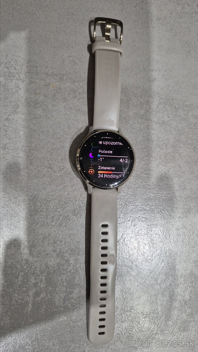 Garmin Venu 3S – Ivory Soft Gold – 270 € - 2