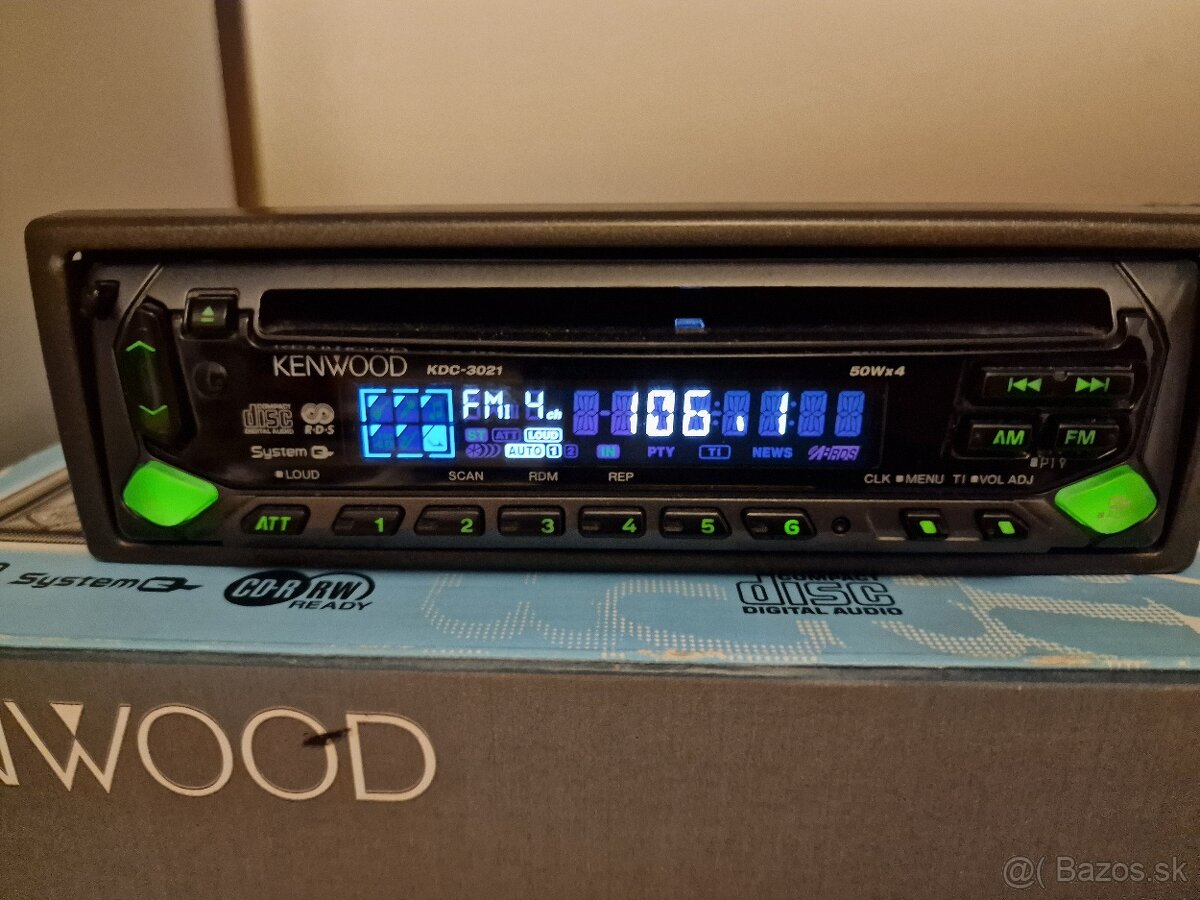 4x CD autorádia Kenwood - 2