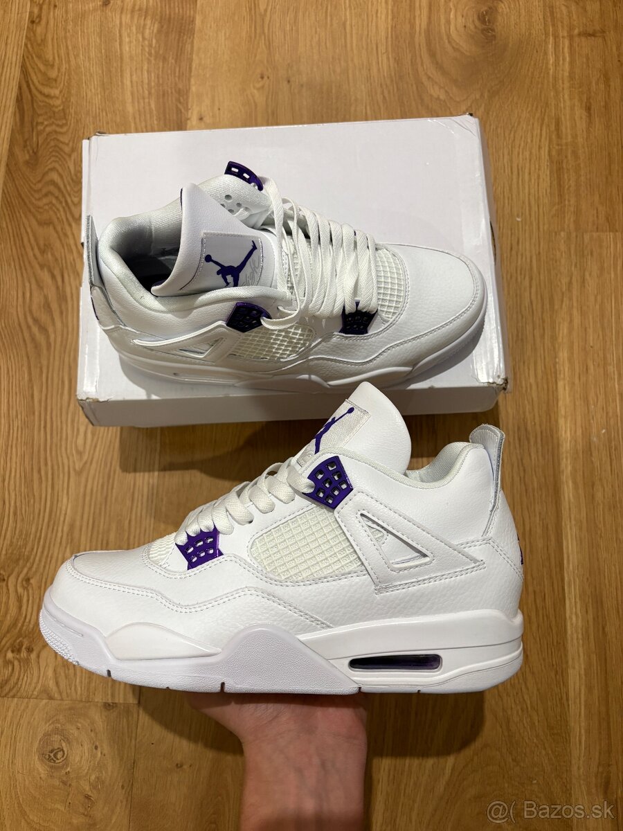Jordan 4 metalic purple - 2