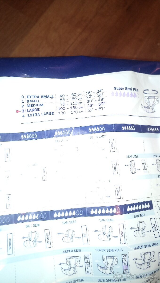 Inkontinenčné dospelé plienky - 2